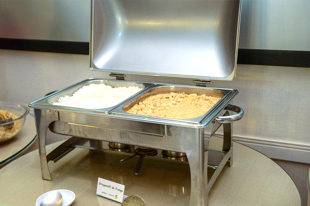 Strogonoff de Frango Com Arroz